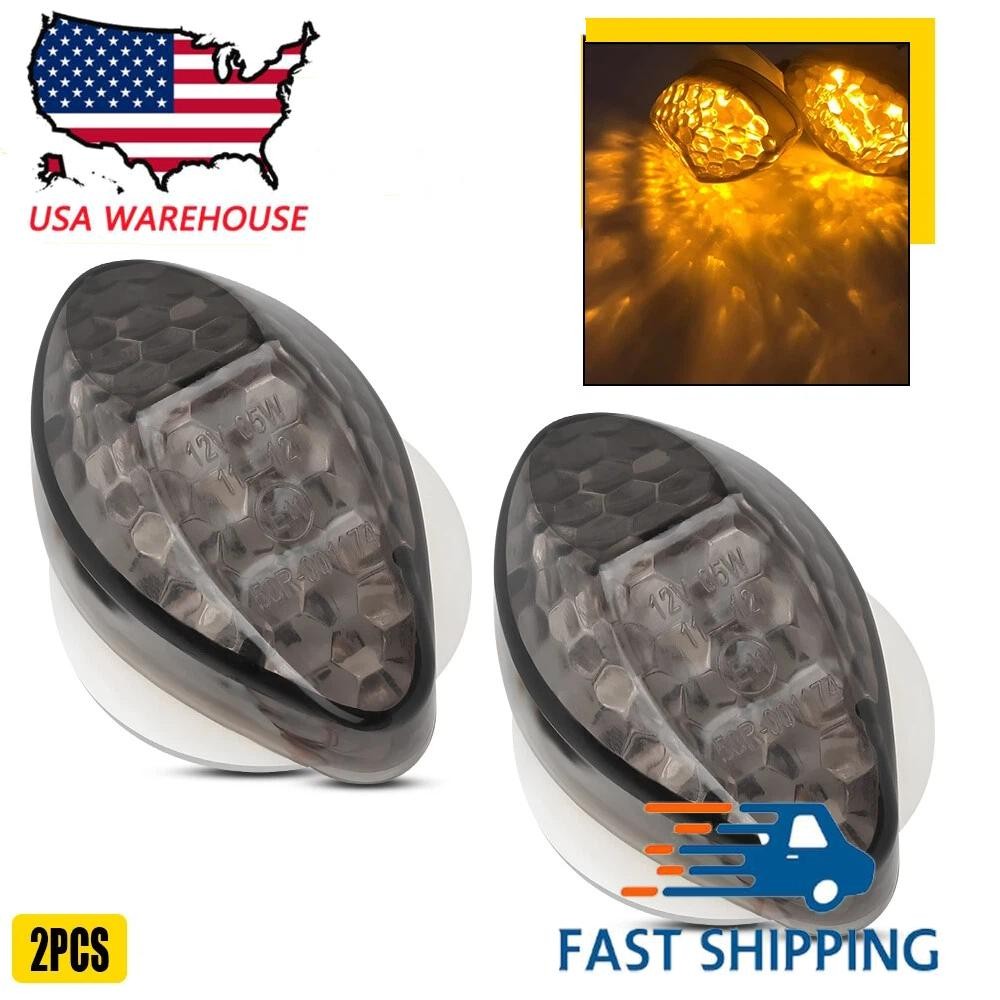 1 pair LED flush mount turn singal light for Honda CB919F / CBR600RR / CBR1000RR