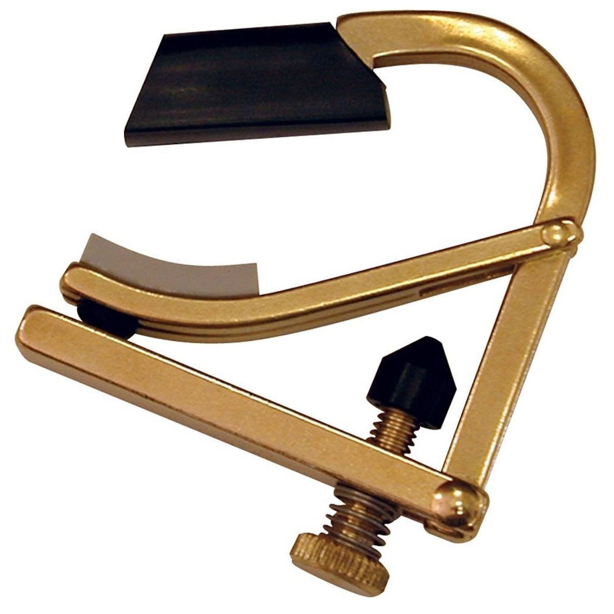 Shubb C7B Brass Partial Guitar Capo, Covers 3 Strings