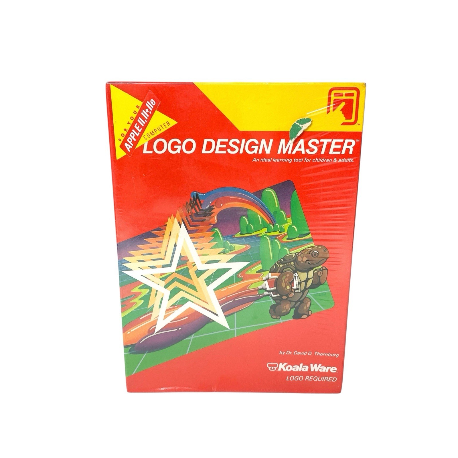 Logo Design Master by Koala Ware for Apple II, II+, IIe Computer NEW SEALED!