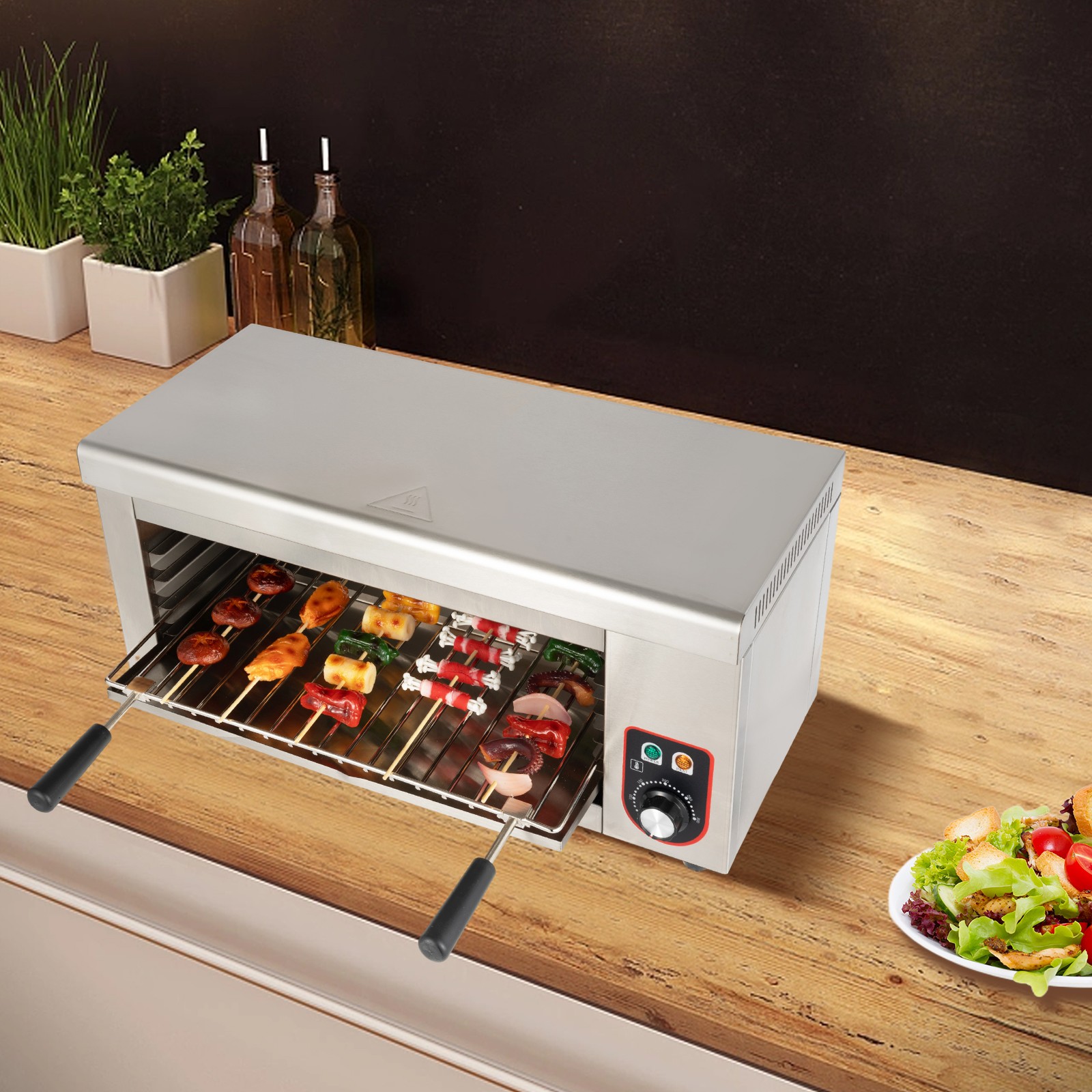 For Restaurant Kitch Electric Cheese Melter Wall-mounted Cheese Broiler BBQ Oven