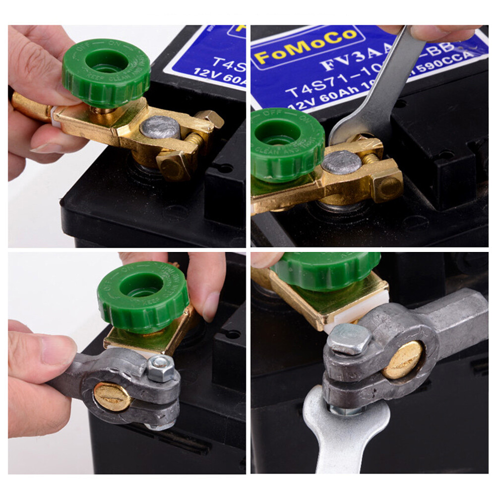 Richbrook Discarnect Car Battery Disconnect Isolator Cut-Off Switch Alloy / ๑