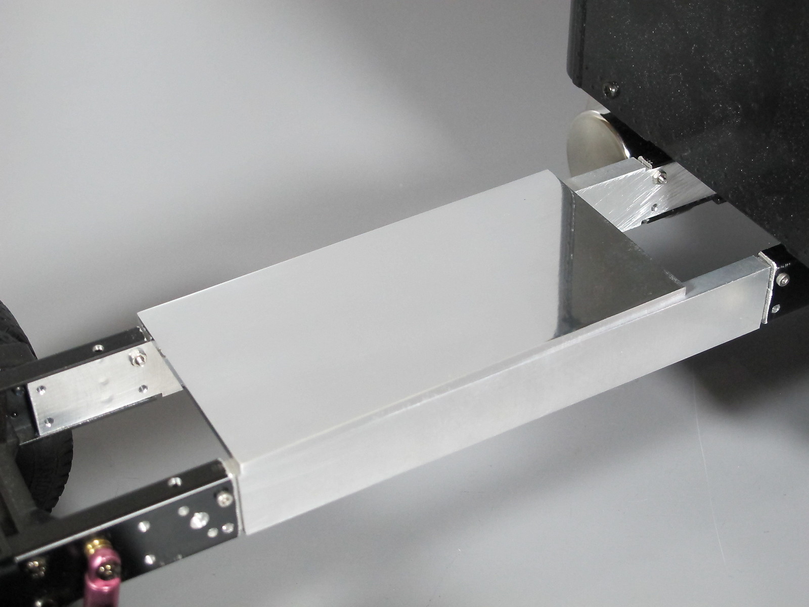 Aluminum Chassis Frame Rail Cover Plate Tamiya R/C 1/14 King Grand Hauler Semi