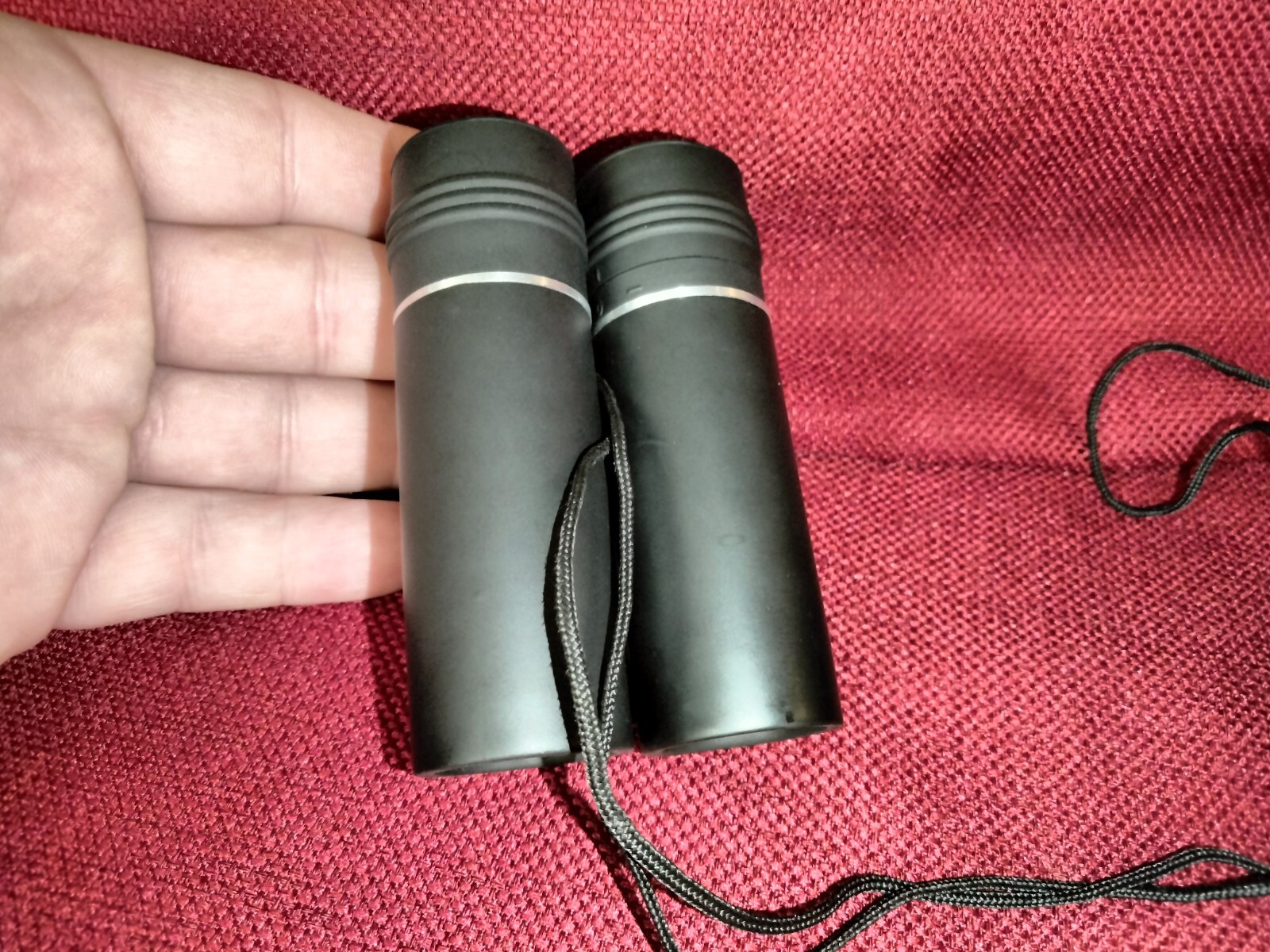 Minnesota Timberwolves small compact 8x21 binoculars with case, work great VG