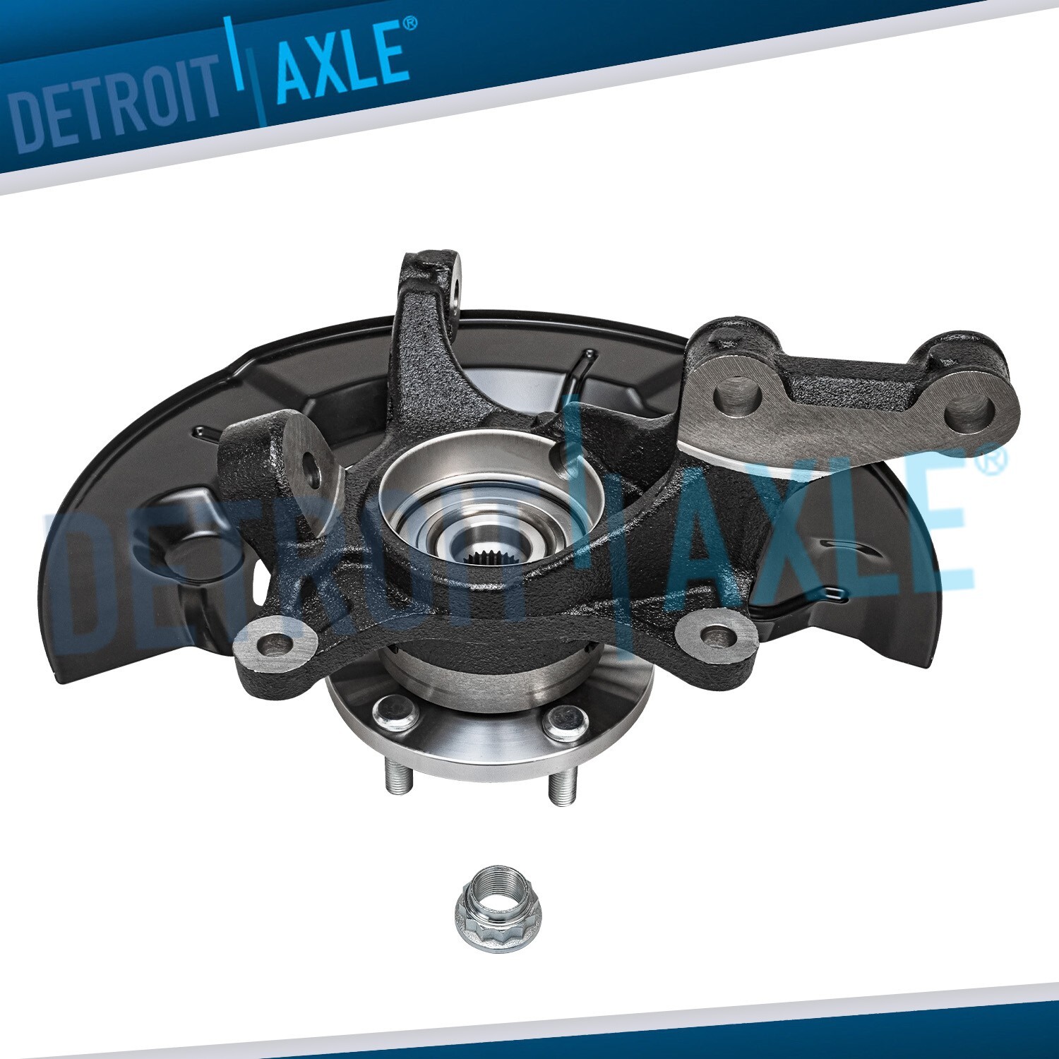 Front Left Side Steering Knuckle Wheel Bearing Hub for 2012 - 2017 Toyota Camry