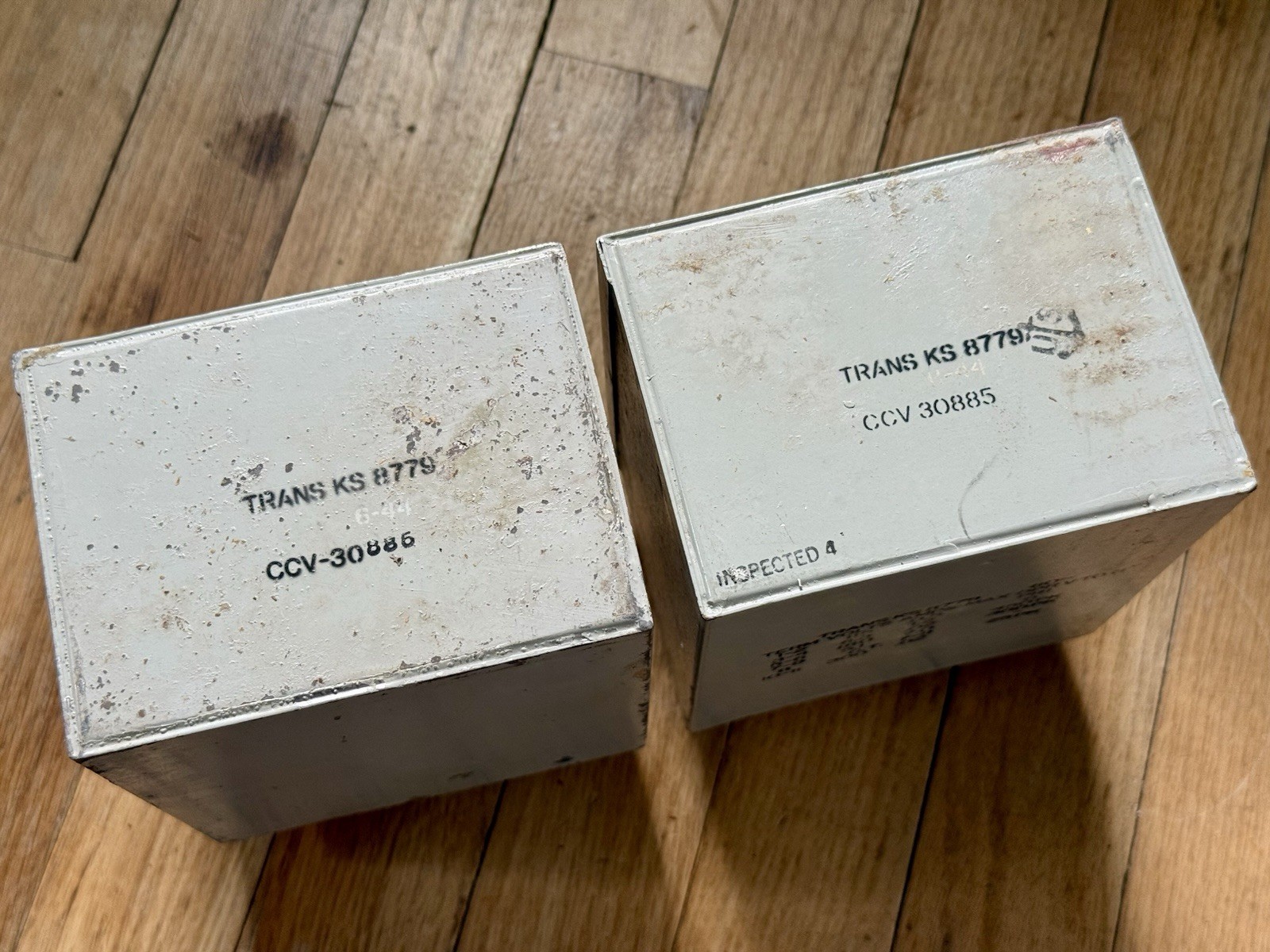 Great Pair NOS Western Electric KS-8779 Power Transformers For Tube Amplifier