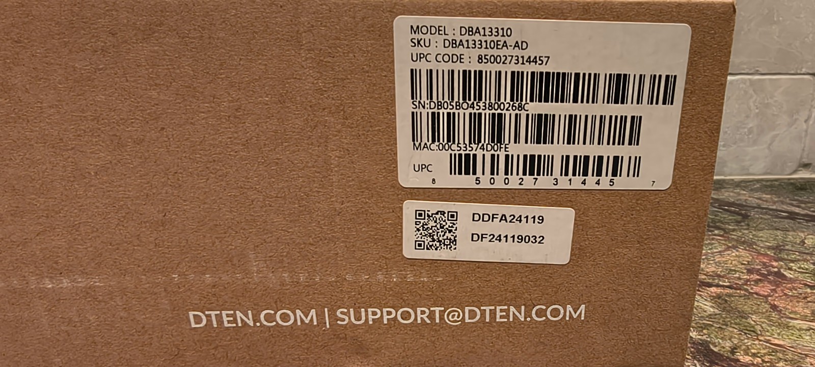 DTEN Mate Touchscreen Controller DBA13310 w/ Dock Brand New