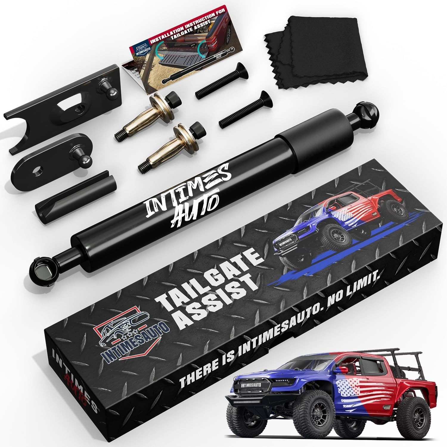 Truck Tailgate Assist Accessories for 2009-2024 Dodge Ram 1500 2500 3500,..