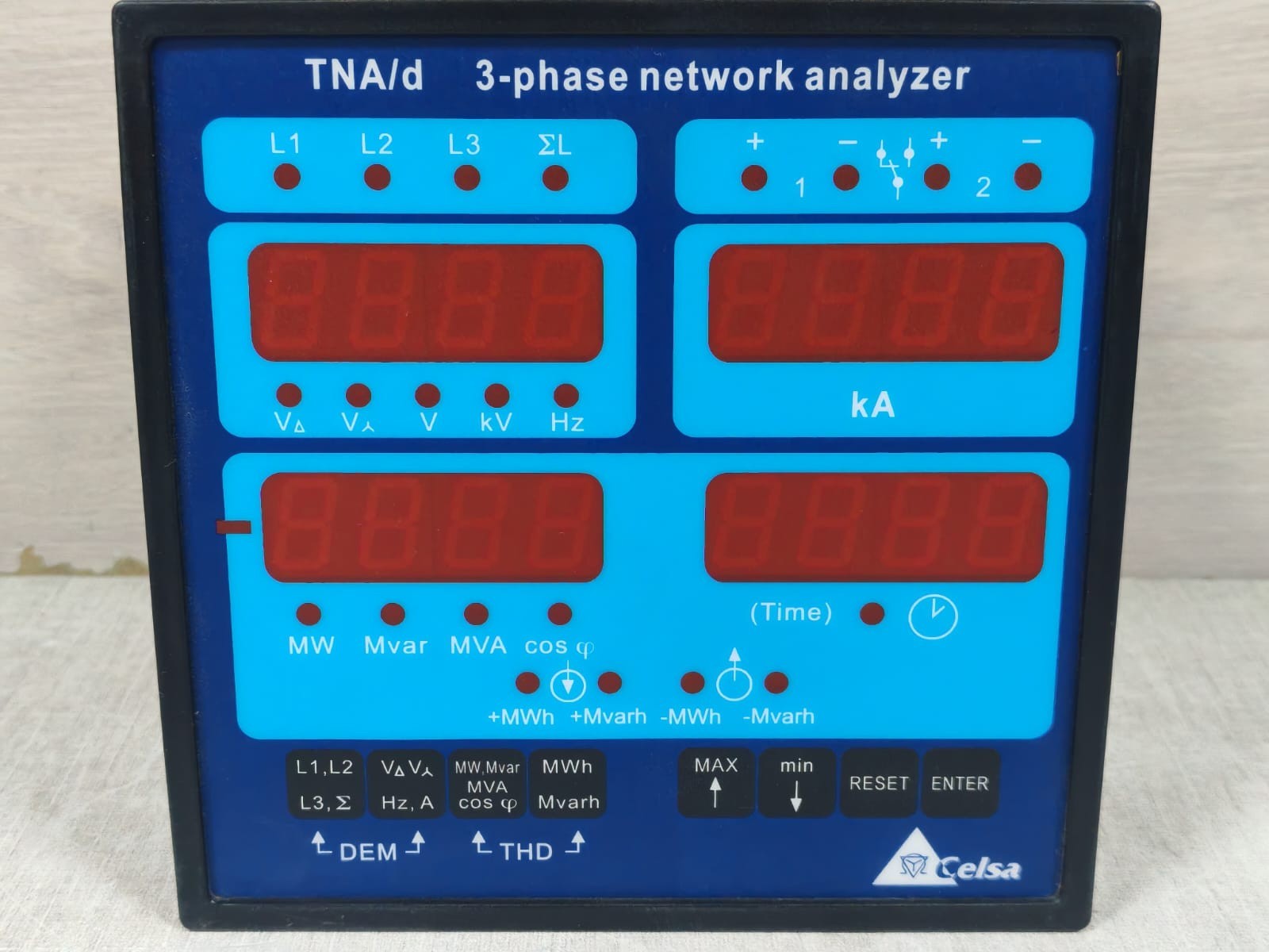 CELSA TNA/D 3-PHASE NETWORK ANALYZER