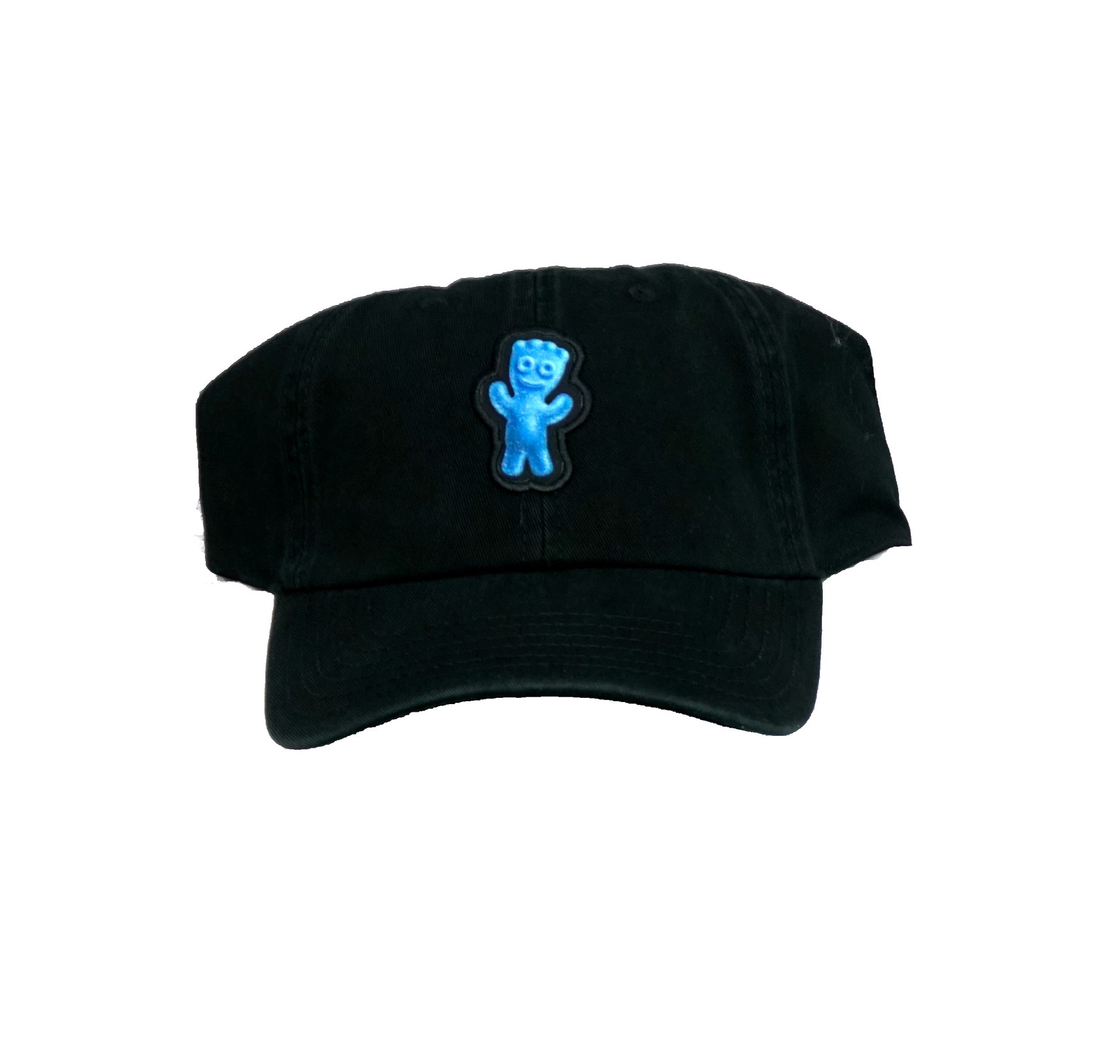 Sour Patch Dad Hat Adjustable Sublimated Blue Kid Patch