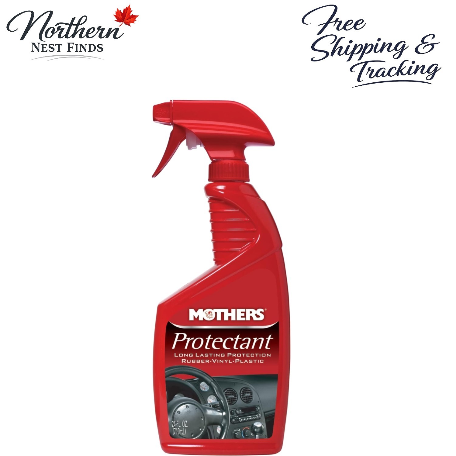 Multi-Surface Protectant Spray - UV Blocker for Rubber, Vinyl, and Plastic