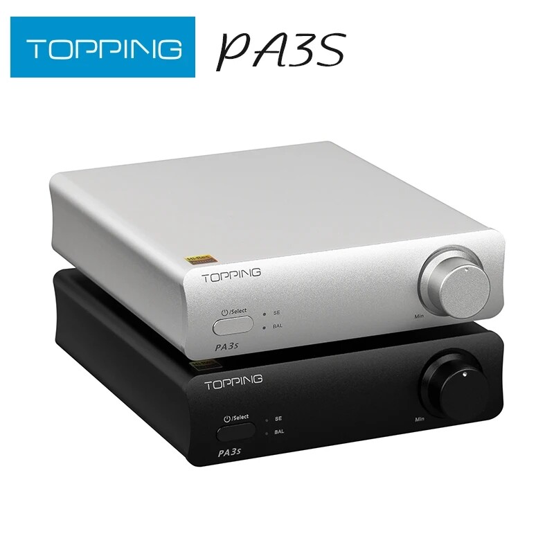 TOPPING PA3S Power Amplifier Fully Balanced MA12070x2 Merus Class D Amplifier