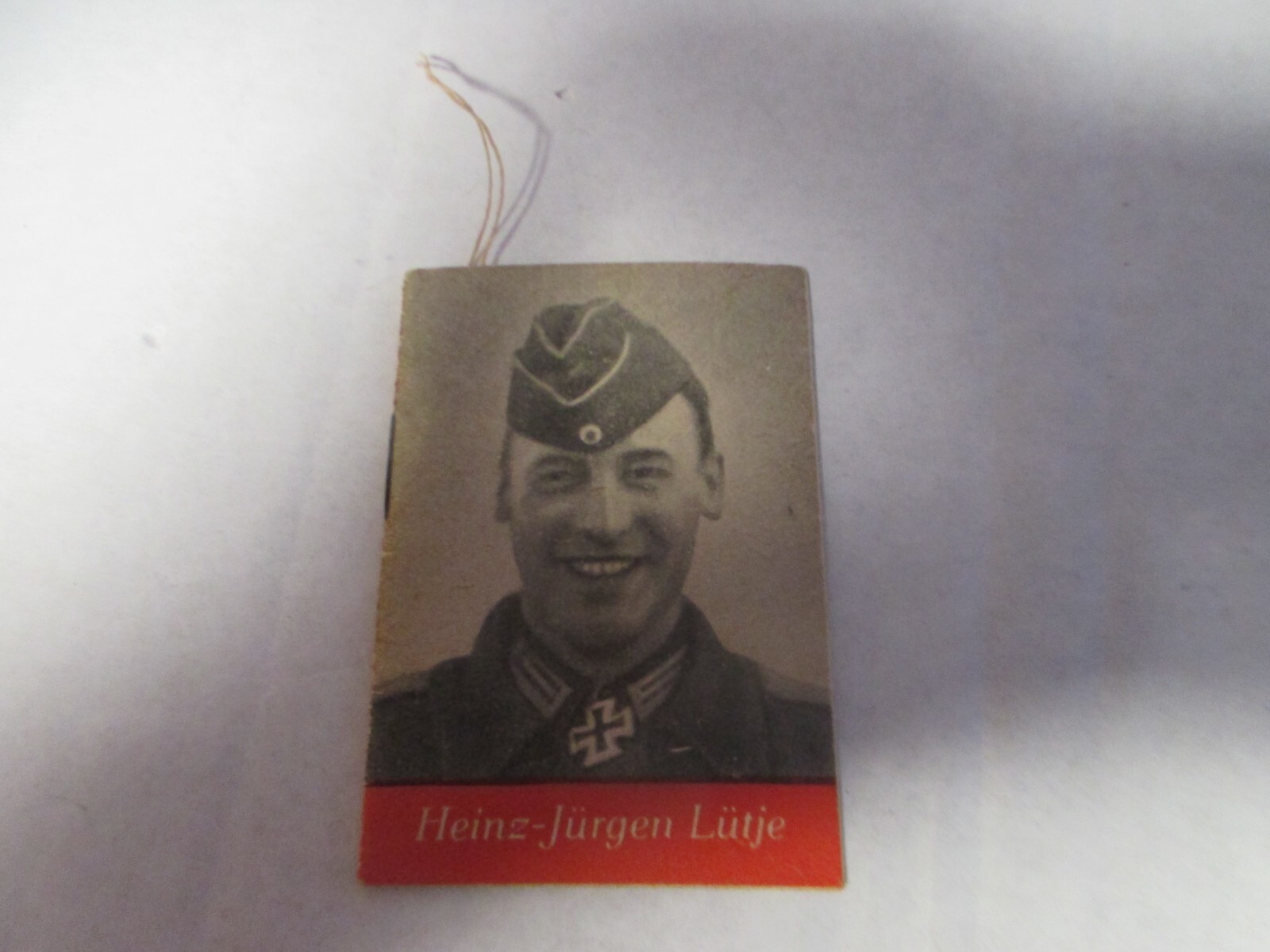 1939-45 WW2 GERMAN Heinz-Jurgen Lutje  WEHRMACHT  TAG Original Vintage