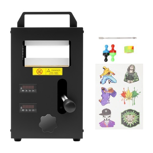 Hydraulic Heat Press Machine Heat Press Machine with Dual Heating Plates 800W