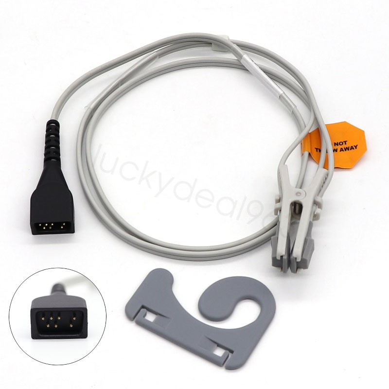 Compatible NONIN 8600 Patient Pulse Oximeter Sensor Adult ear clip Probe,US Ship