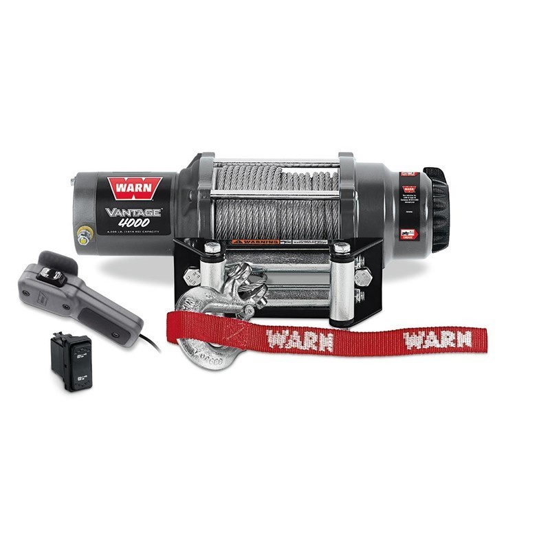 NEW Kawasaki OEM Winch – Part # KAF080052 – 4000 lb WARN Vantage Winch
