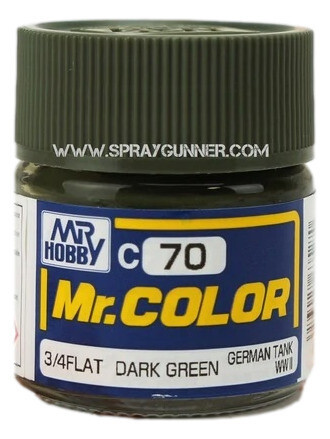 GSI Creos Mr.Color Model Paint: Dark Green (C-70)