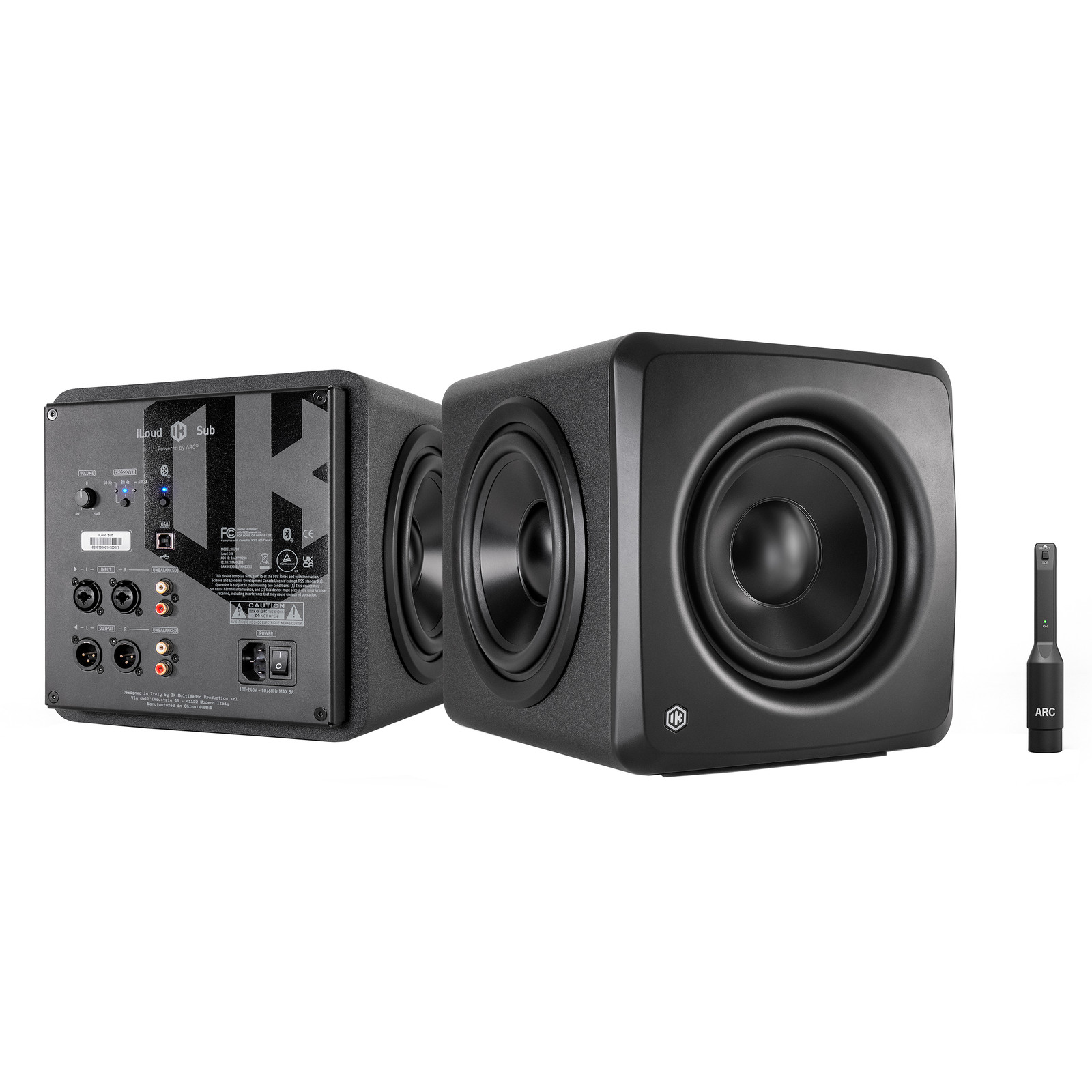 IK Multimedia iLoud Sub w/ ARC X Room Correction Software