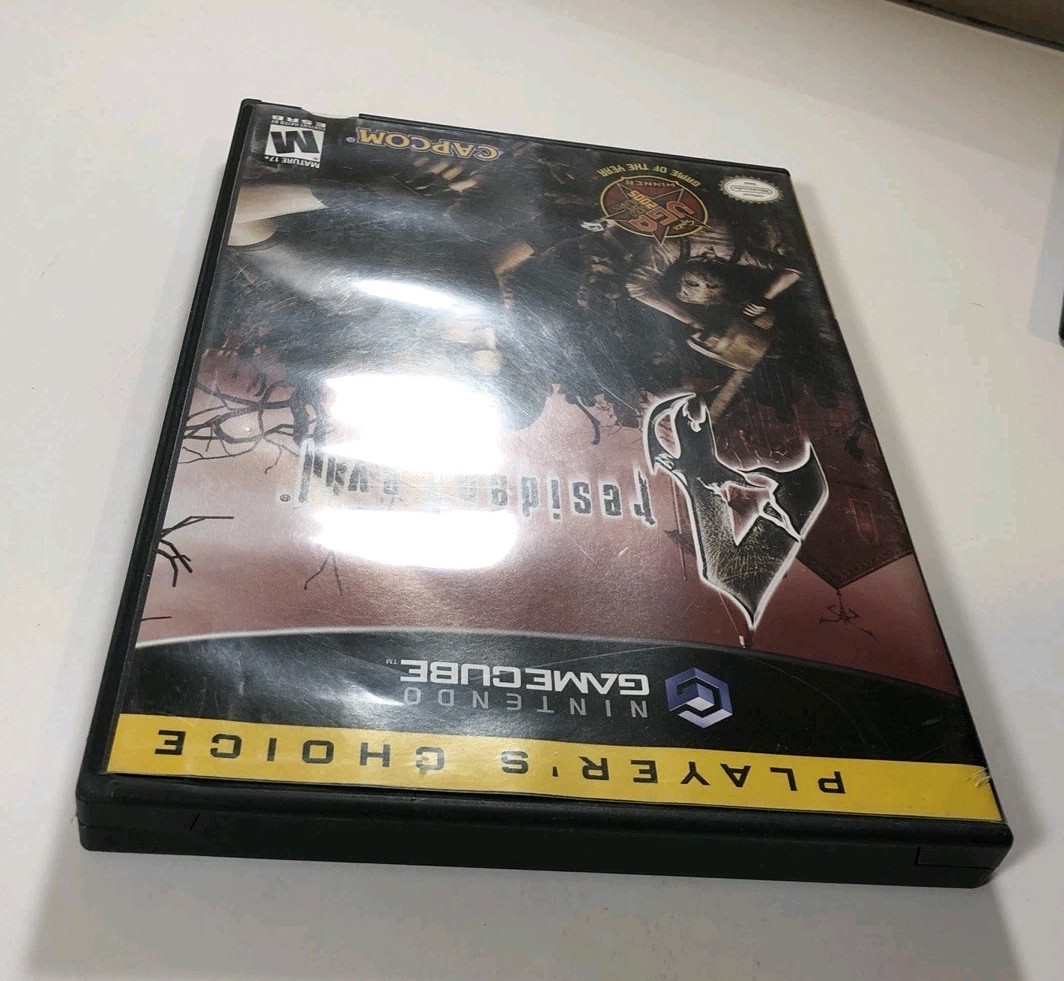 AUTHENTIC CASE ONLY NO GAME Resident Evil 4 (Nintendo Gamecube) PLEASE READ
