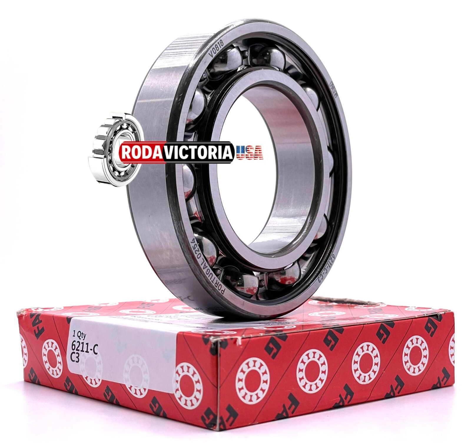 FAG BEARING 6211 C3 OPEN TOWMOTOR 659303 ALLISON 954528 JOHN DEERE JD9279