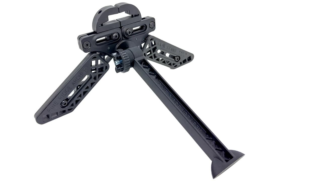 - Kwik Stand Tri-Pod Bow Support - Stable Bow Stand for Compound and Recurve ...