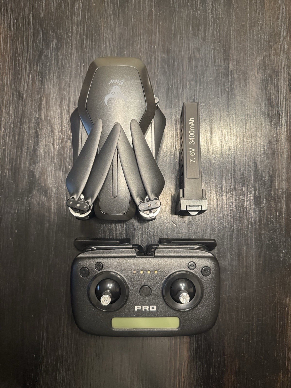 ZLRC SG906 Pro 2 Foldable Camera Drone with Remote Controller Battery & Accs.