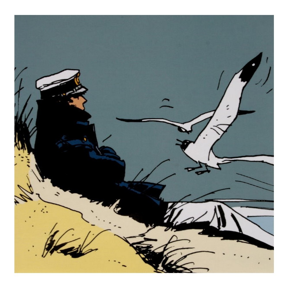 Corto Maltese, Marin Postcard (14x14cm)