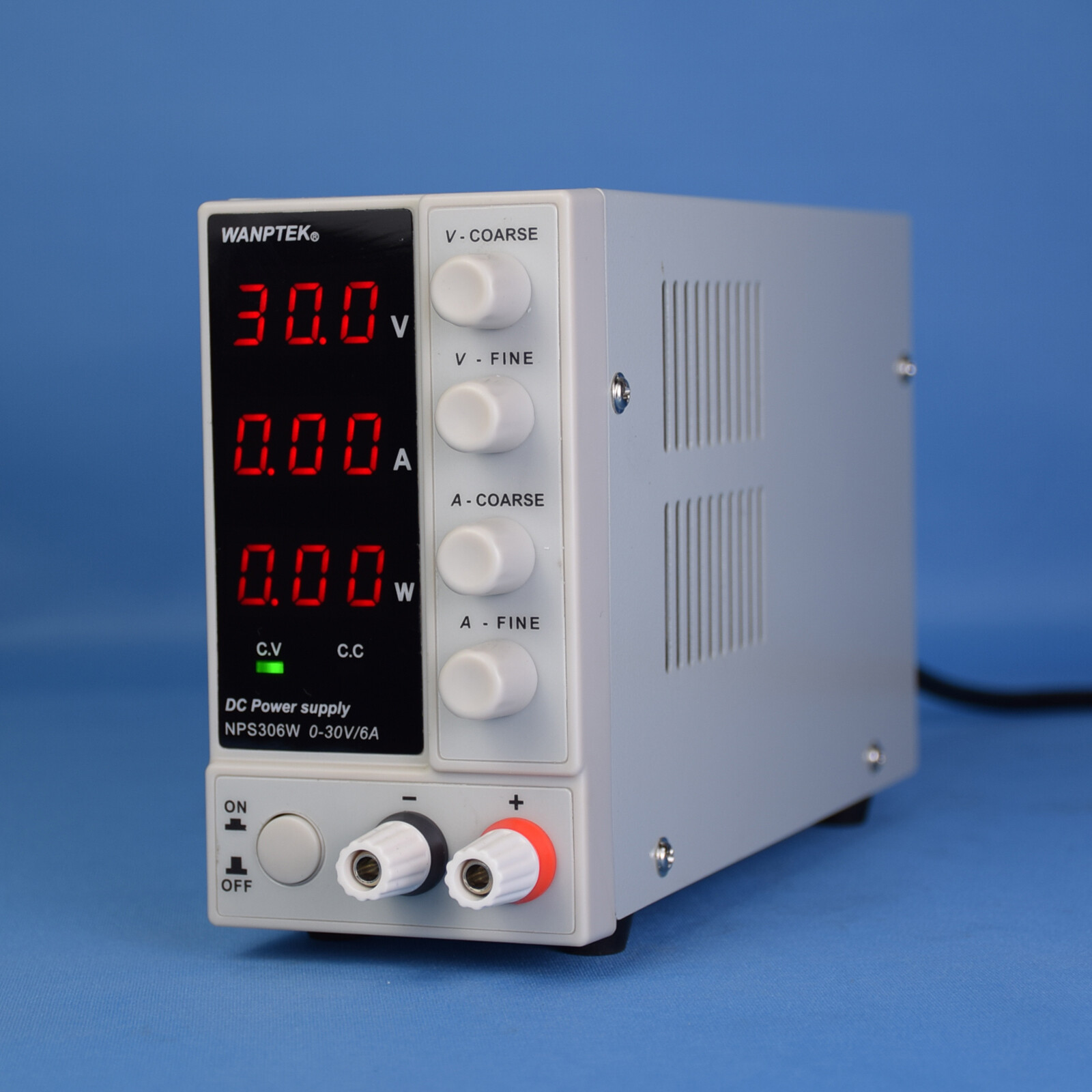 30V 6A/10A DC PoWer Supply, Lab Variable Adjustable regulated DC Bench SWitching