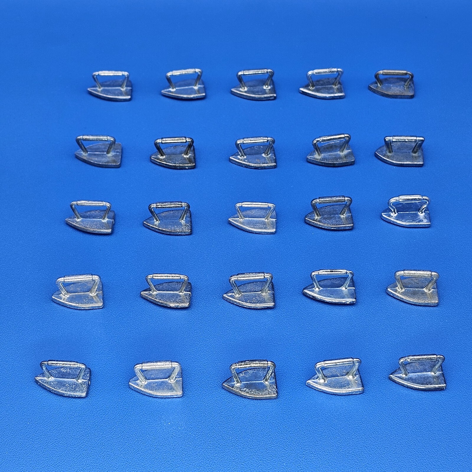 Lot of 25 Monopoly Iron Tokens Standard Basic Movers