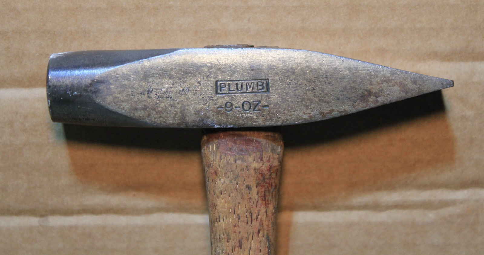 PLUMB 9oz Riveting Hammer W/ Original Handle MADE IN USA