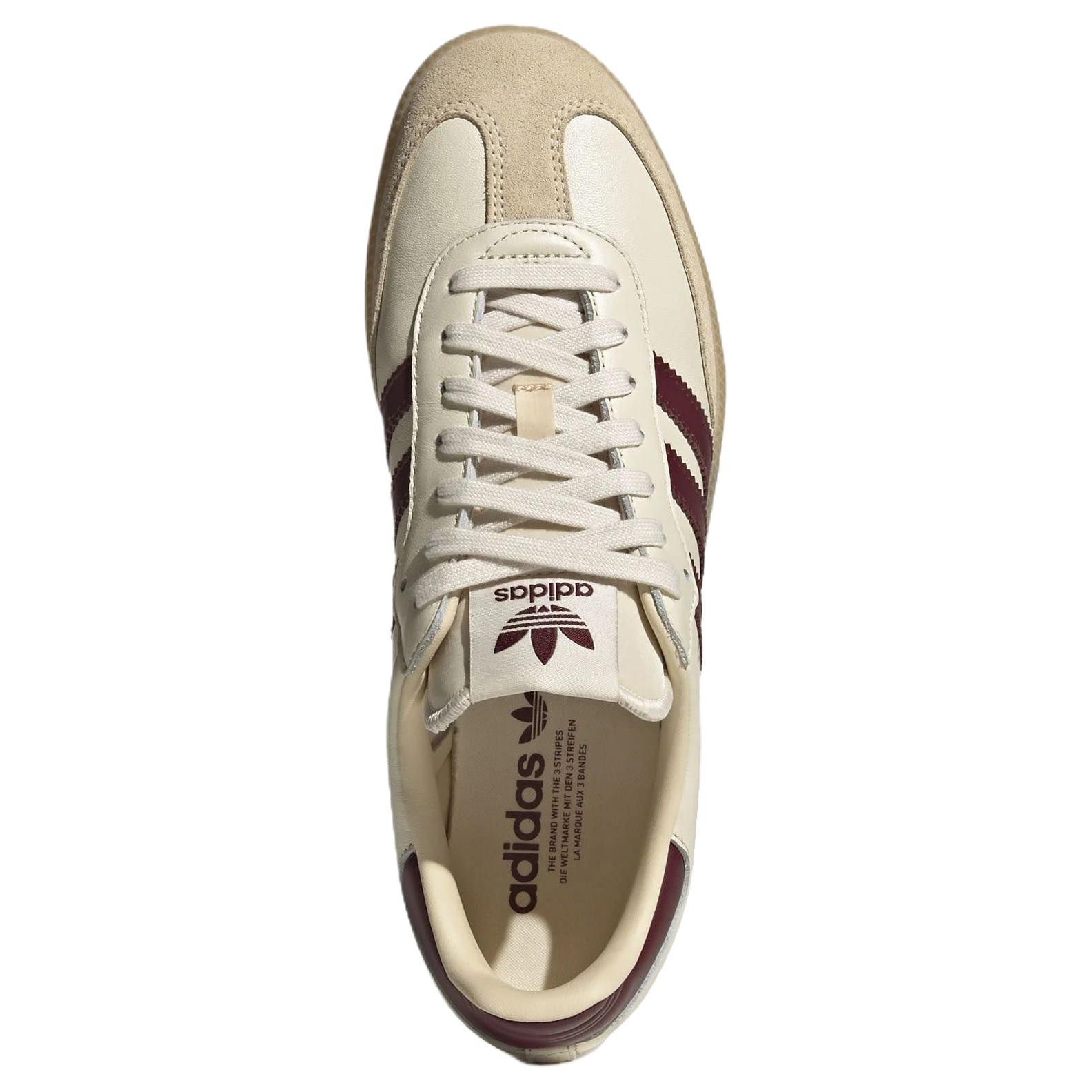 Adidas Samba Og Wonder White Shadow Red - JS3830 Size