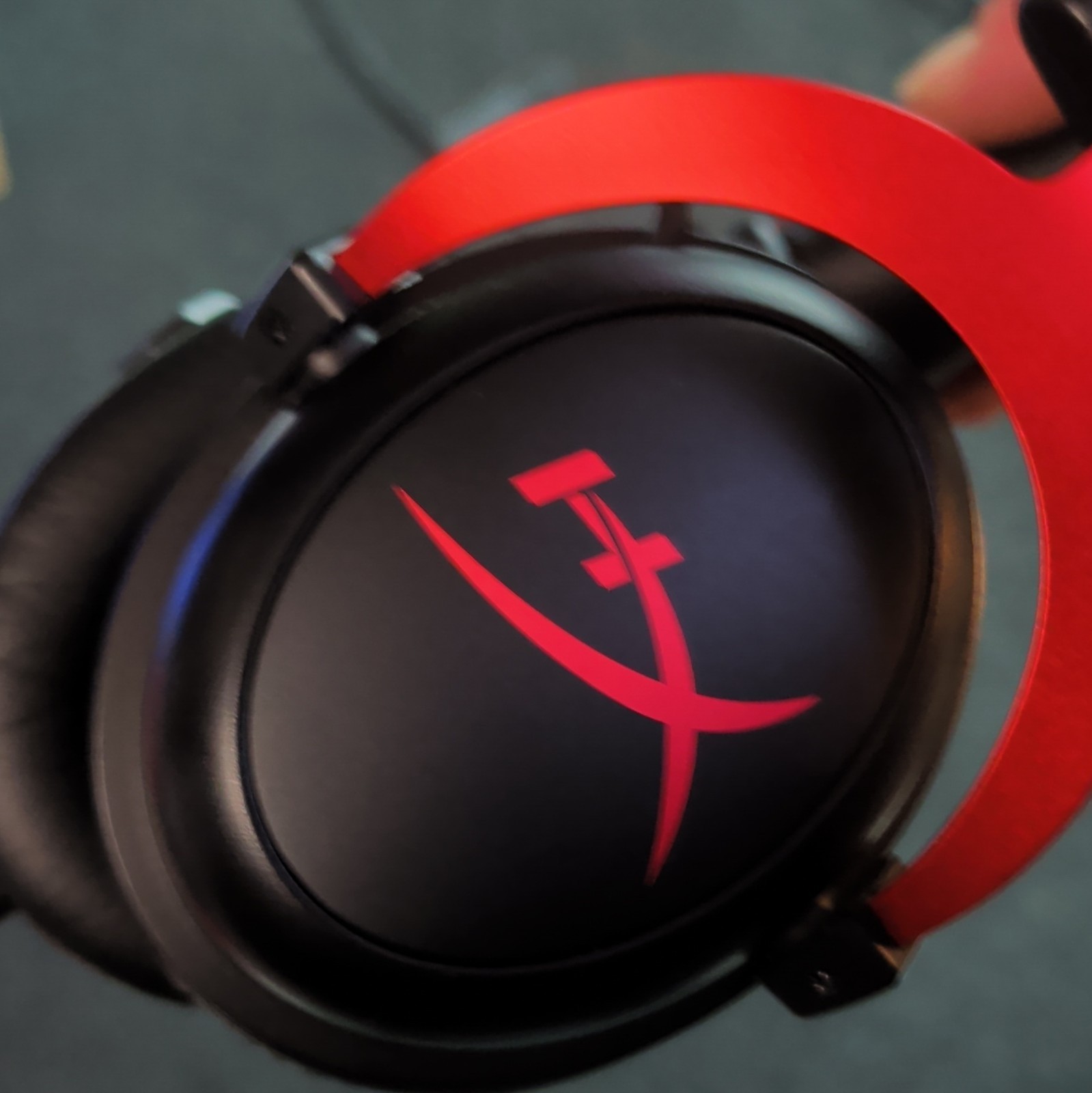 HyperX Cloud II Wired Over-Ear Headset w/ Mic, 3.5mm, Black/Red