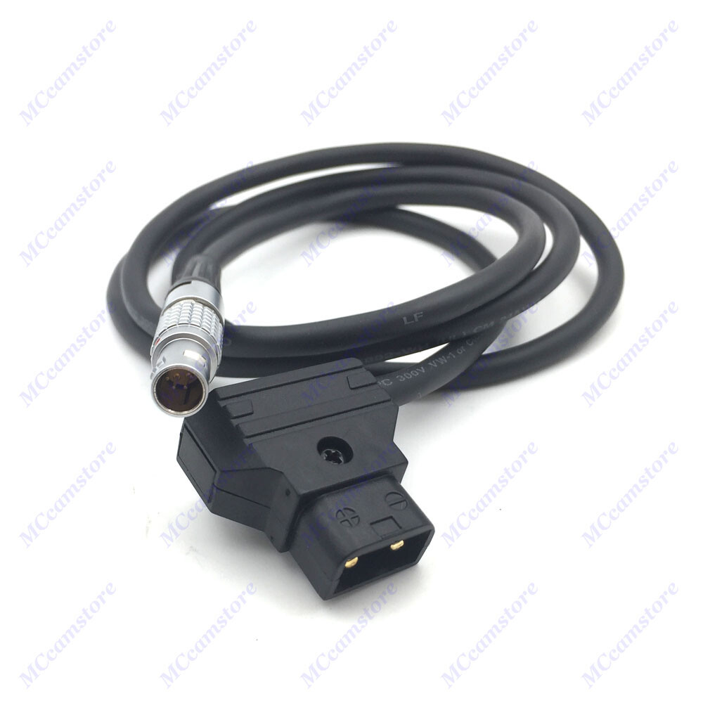 D-Tap to 0B 6pin Male Right Angle Power Coiled Cable for DJI Focus Motor