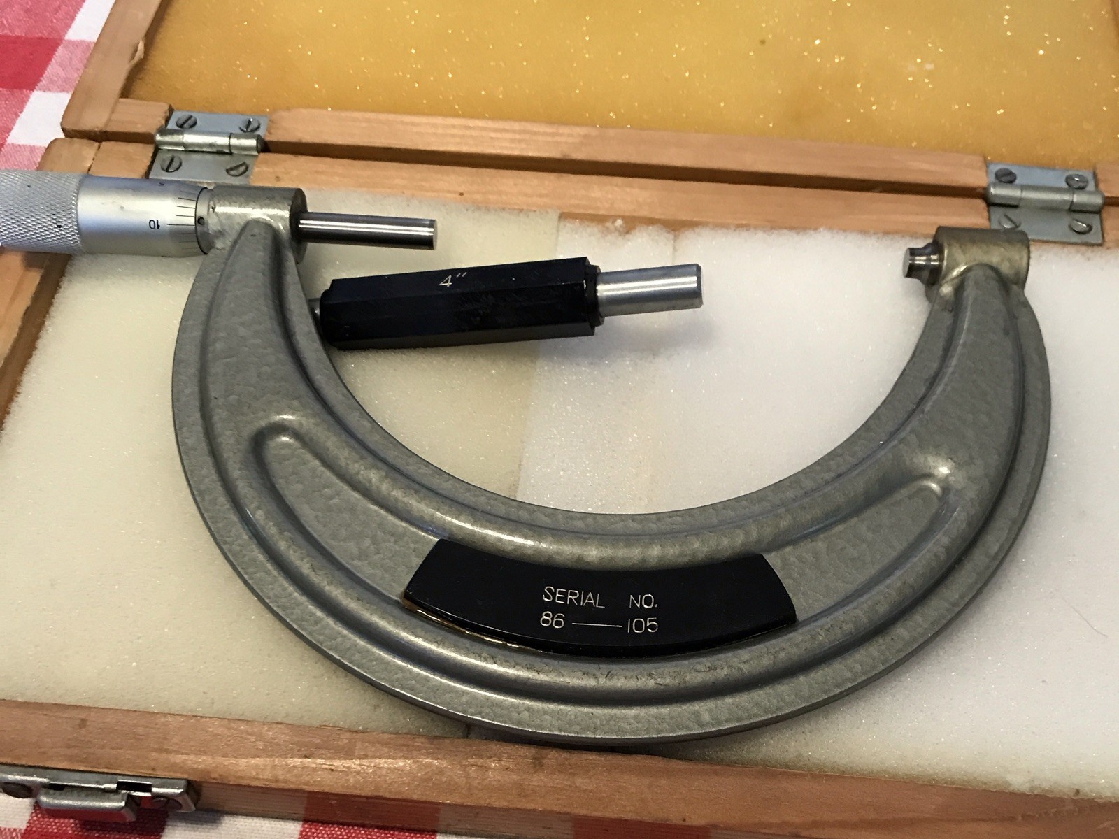 Phase II 4-5” Outside Micrometer .0001 Vernier