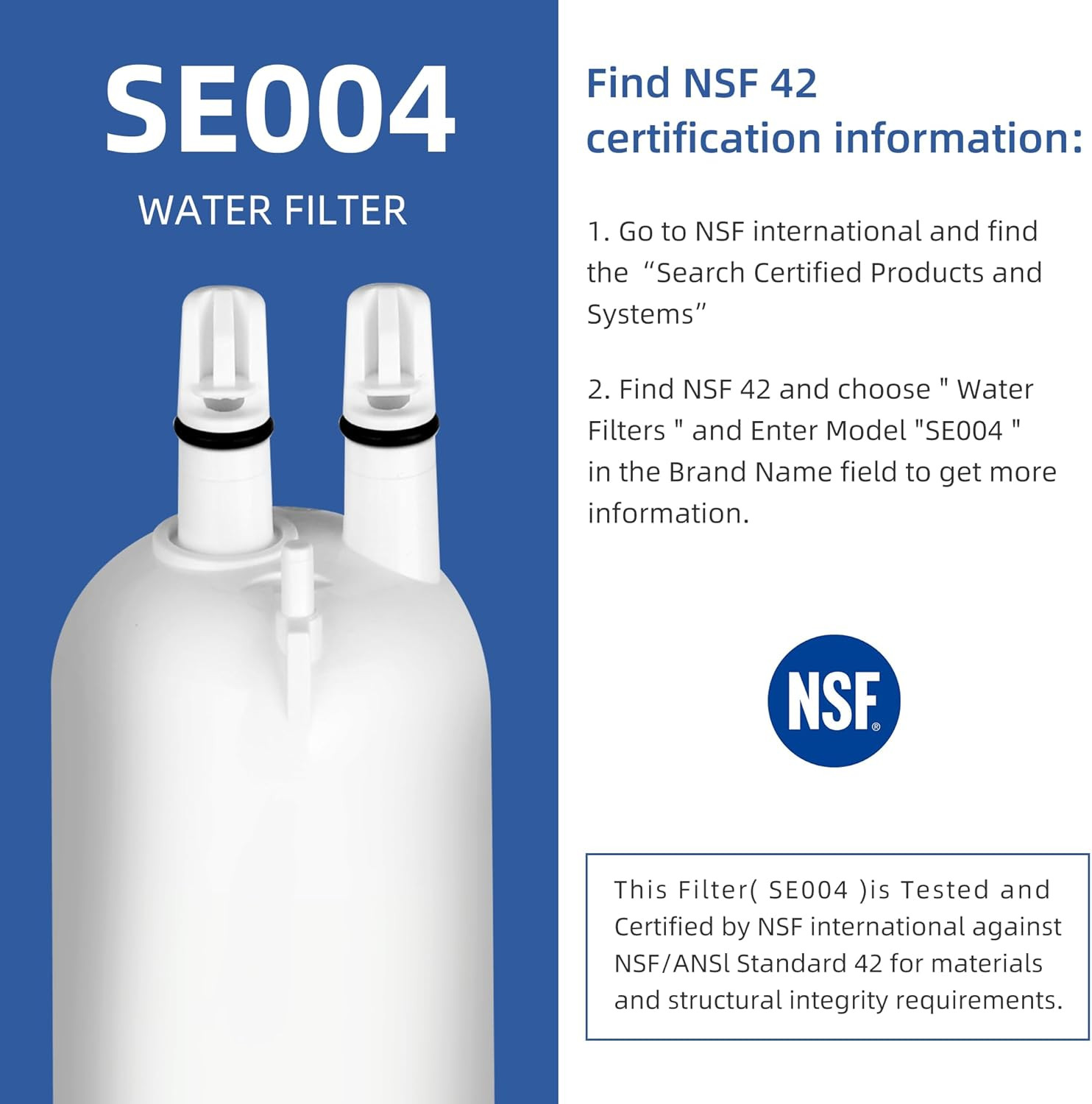 9083 Water Filter Replacement for Kenmore Refrigerator, Compatible with Kenmore