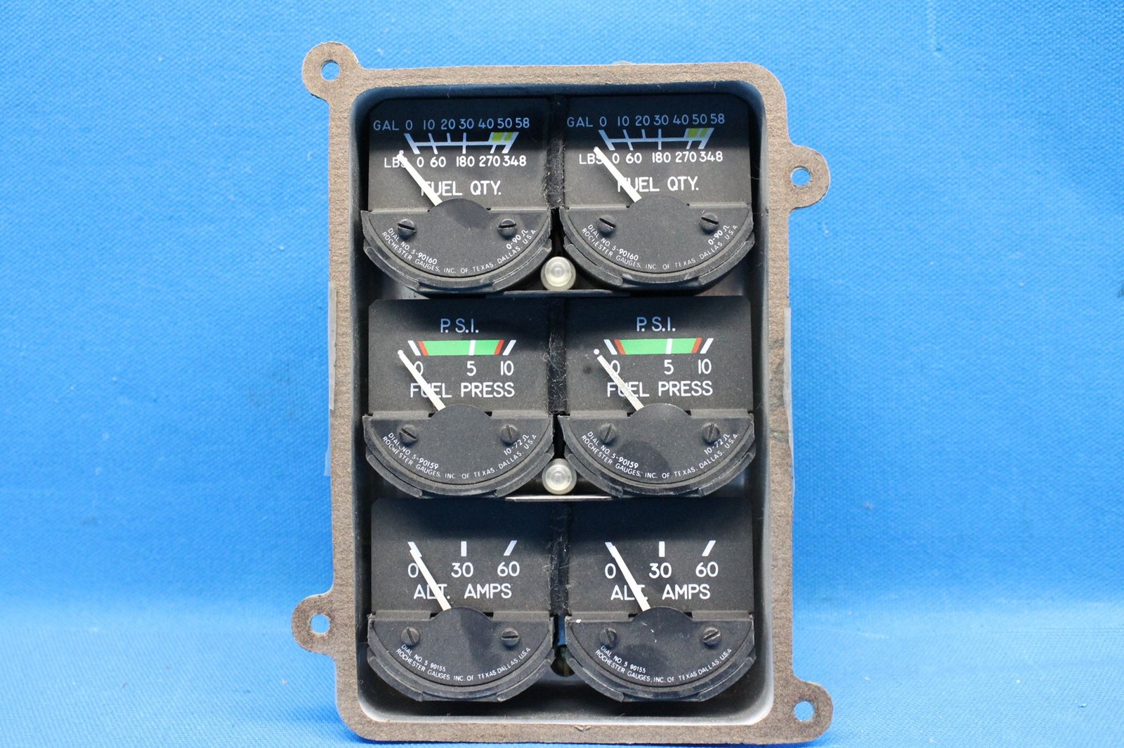 New Old Stock Rochester Gauges Inc. Cluster Gauge P/N: 7SCF001-3 (22796)