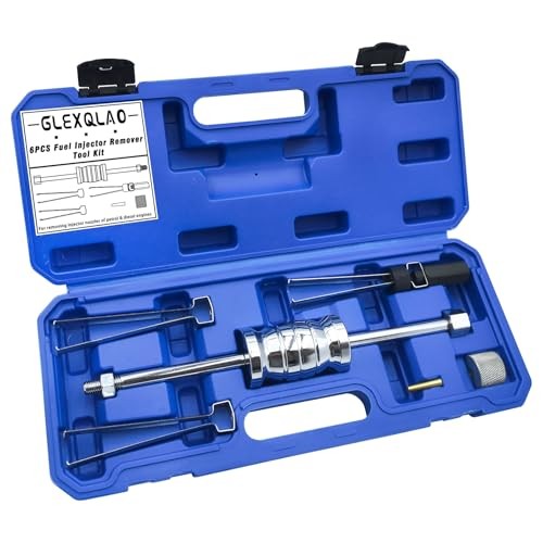Fuel Injector Removal Tool Kit Compatible with Ford Volvo 1.0L 1.6L 2.0L 2.3L