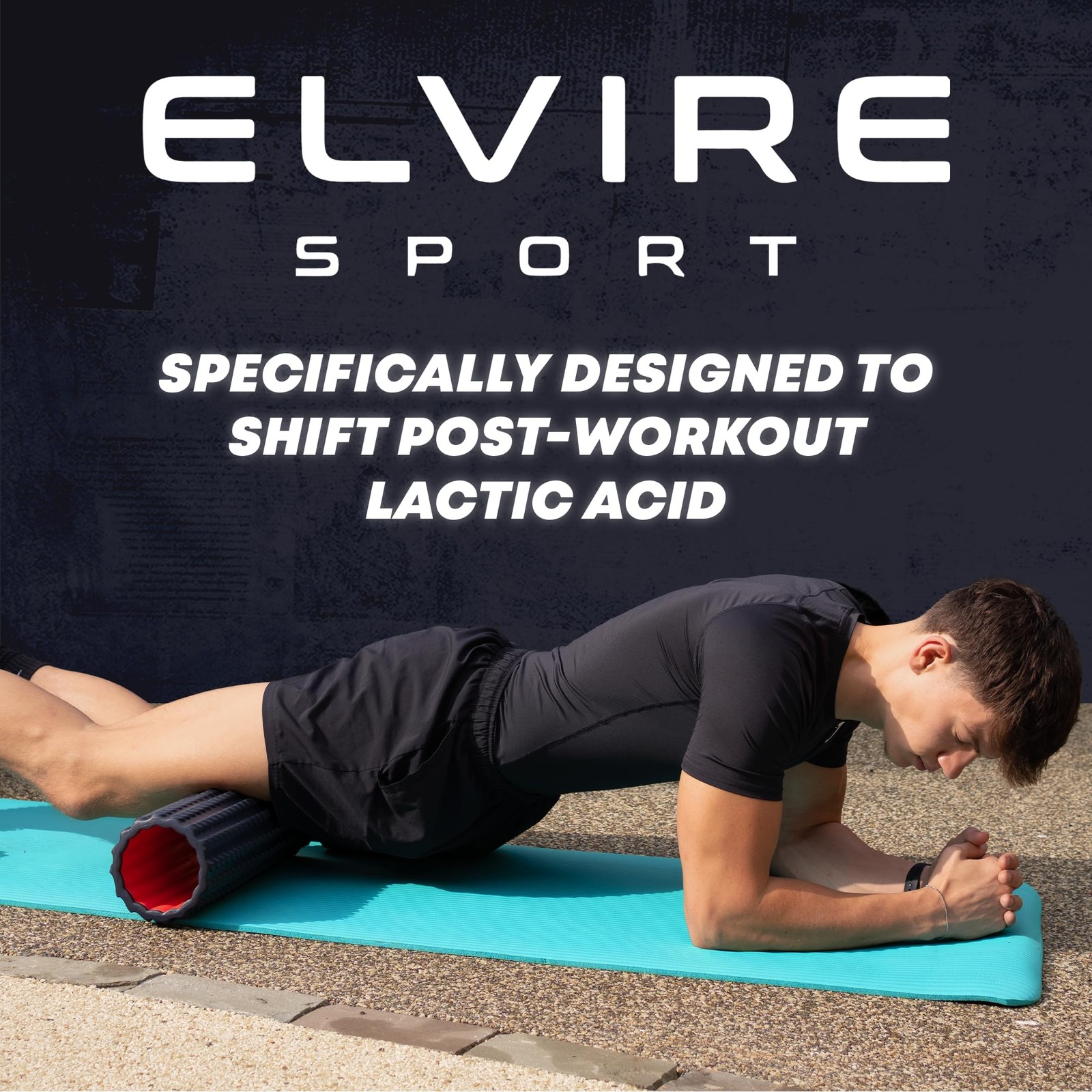 High Density Foam Roller for Physical Therapy – 12" High Density Exercise Rol...