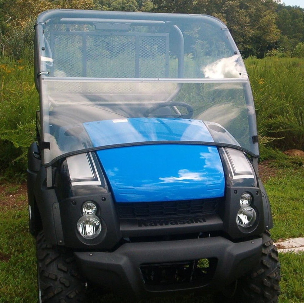 Kawasaki Mule 600,610 XC SE folding windshield...Free Shipping.. SALE!