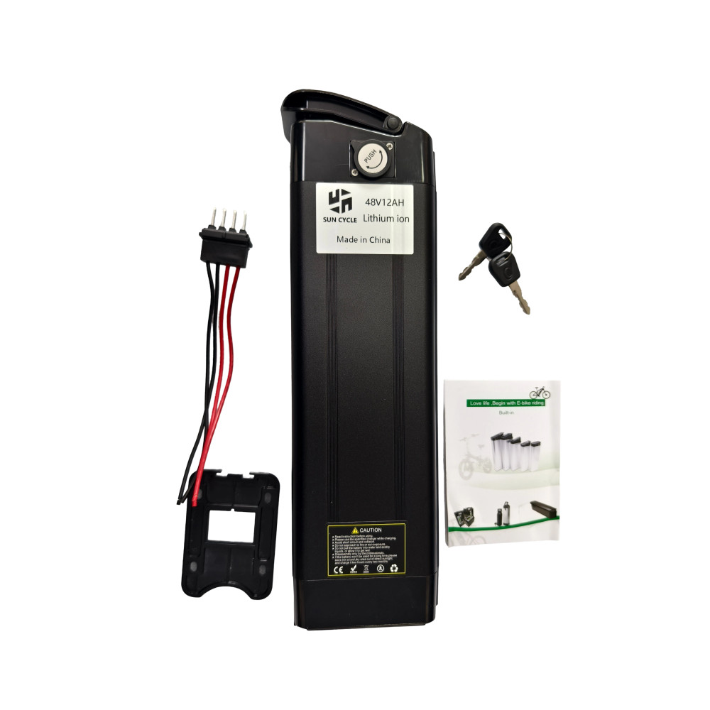 48V 12Ah EBIKE Battery Lithium-ion Electric Bicycle li-ion Bottom Discharge BMS