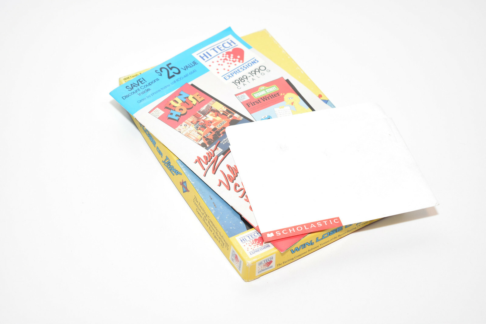 No Disc - Win, Lose, or Draw Junior Game - IBM, Tandy, Apple, and Commodore