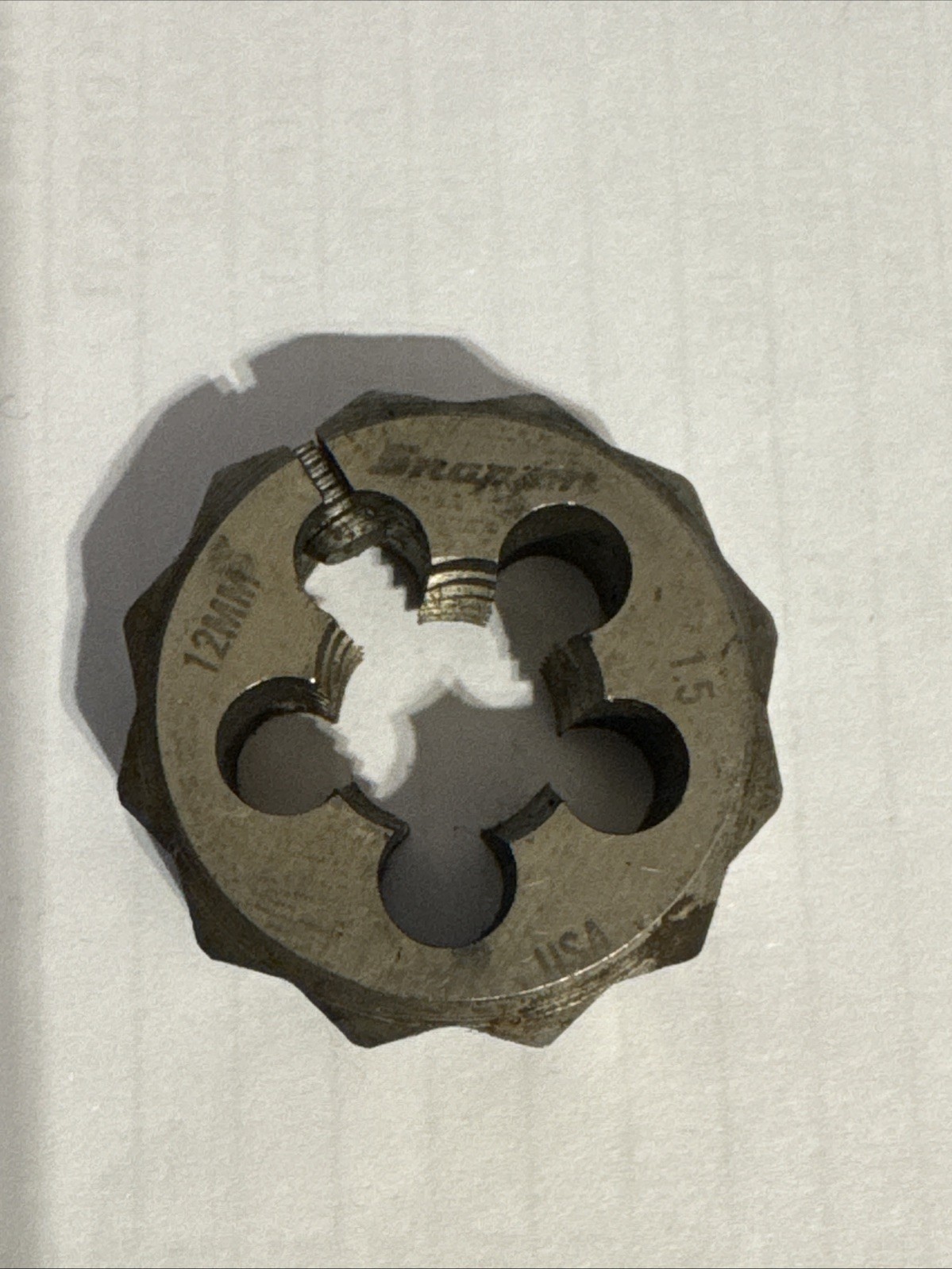 Snap On 12mm X 1.5 Round Die