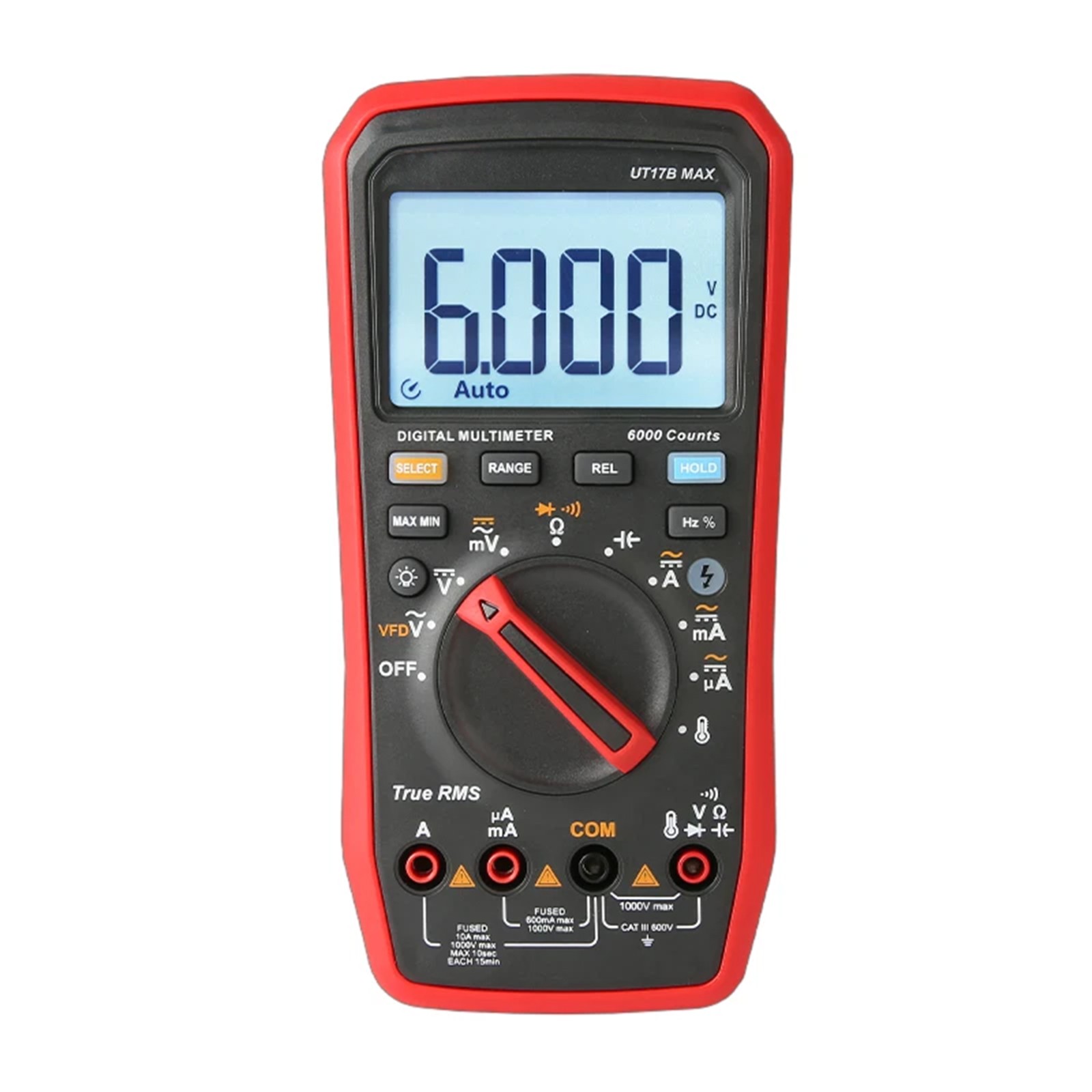 UT136C+ Multimeter Digital Multimeter Tester AC DC Voltmeter Ammeter