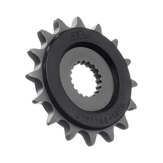Sprockets F1186.16RB 16 Tooth Rubber Cushioned Front Countershaft Sprocket