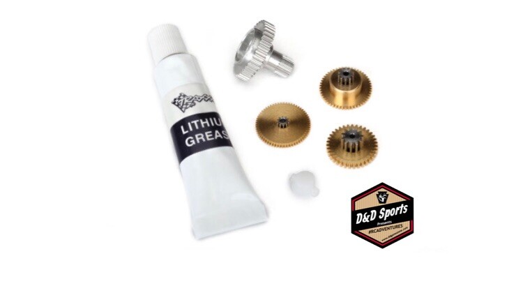 Traxxas 2072X Gear set, metal for 2070, 2075 servos.