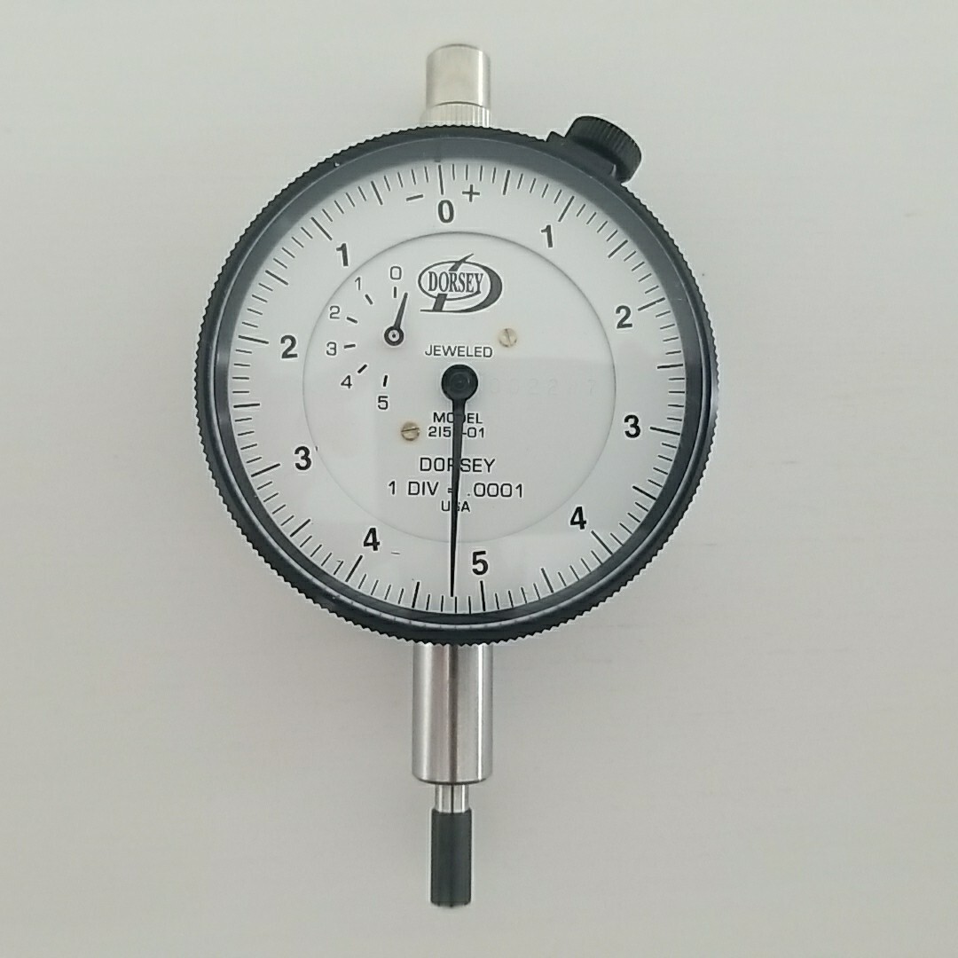 Dorsey 2I50-01 Dial Indicator 0-.050" Range, .0001"
