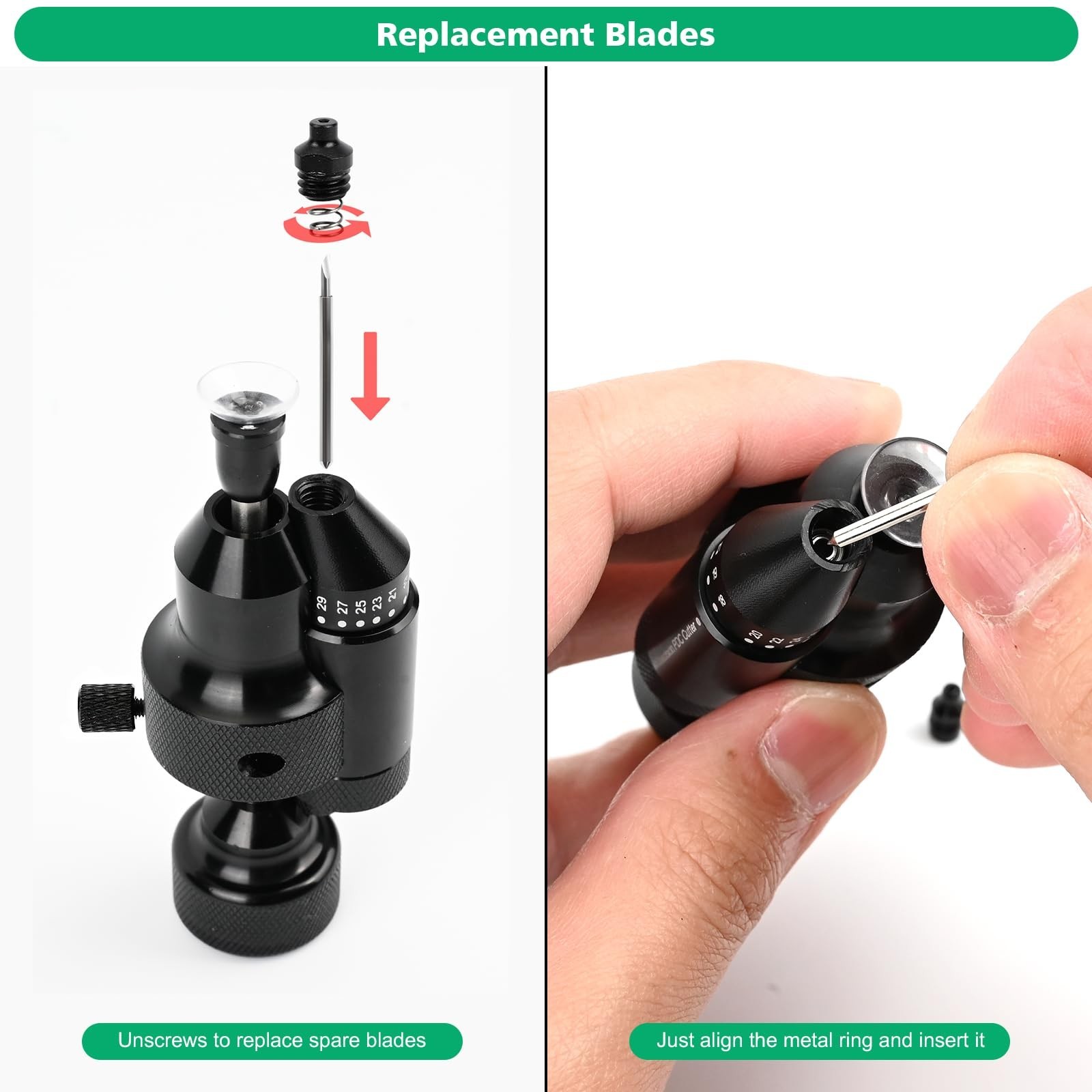 Gomake PPF Precision PDC Sensor Cutter,18mm-32mm Precise Car Radar Hole Cutti...