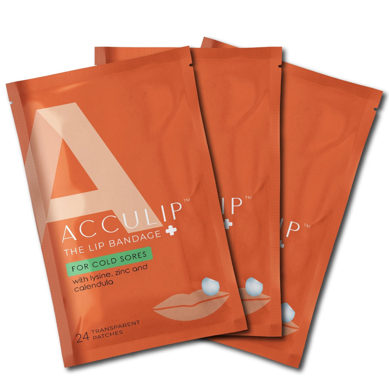 Acculip Cold Sore Patch Lysine Multipack (3) 3