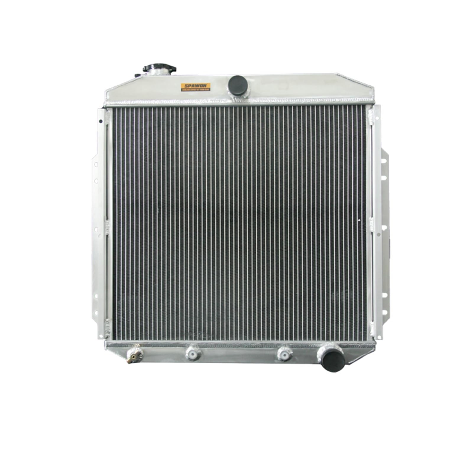 4Row Aluminum Radiator For Ford F-100 F-250 F-350 1953-1956 Auto Trans 8356
