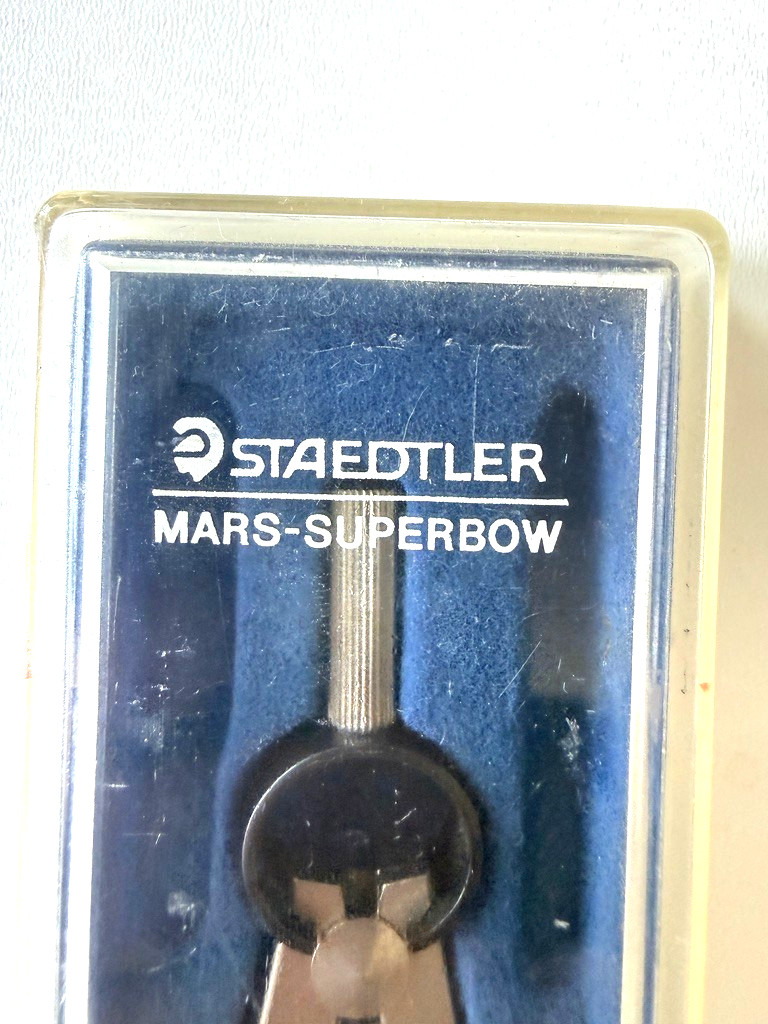 Staedtler Mars Superbow Compass Set Boxed Vintage Drafting Tool