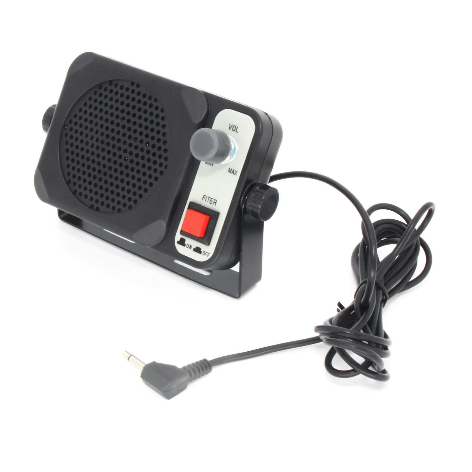 1pcs TS-650 Mini External Speaker For YAESU For ICOM For KENWOOD CB Radio 3.5MM